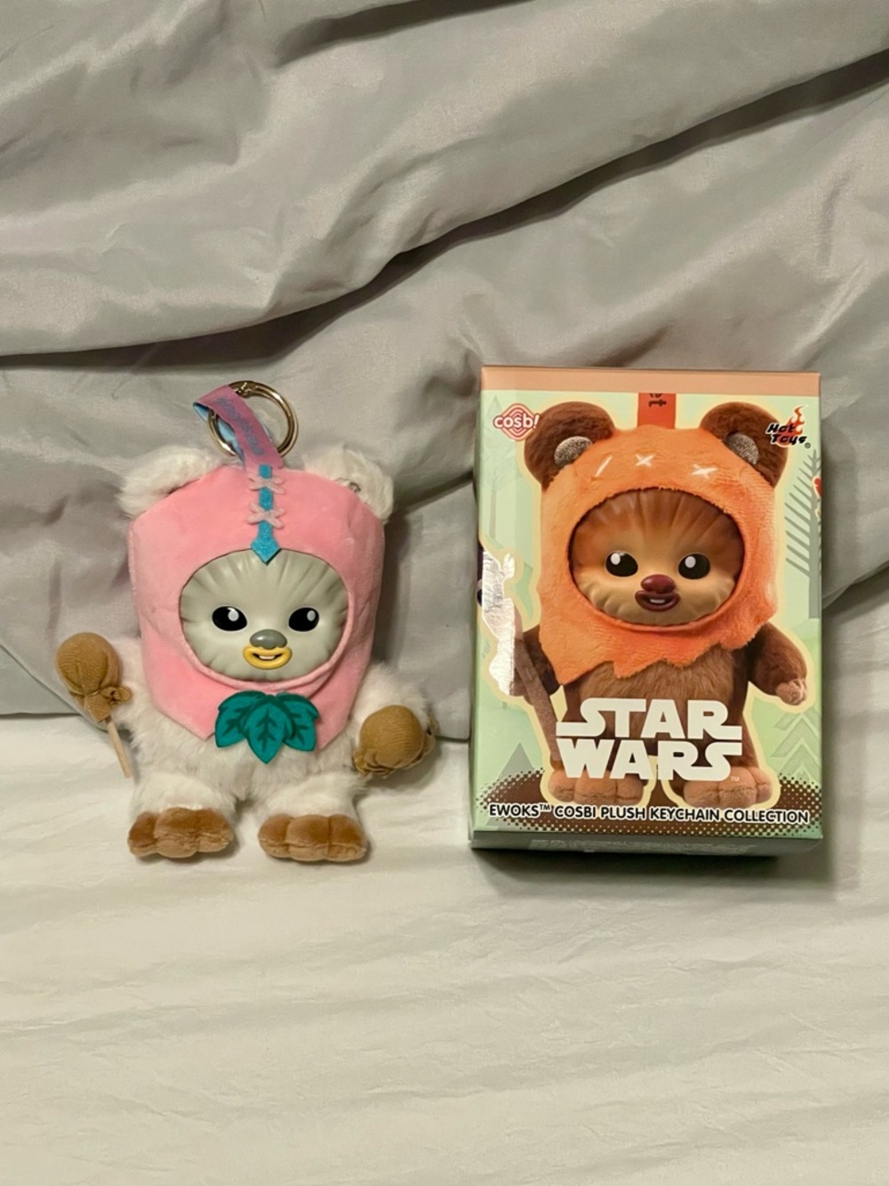 Star Wars COSBI Ewok plush keychain - Kneesa